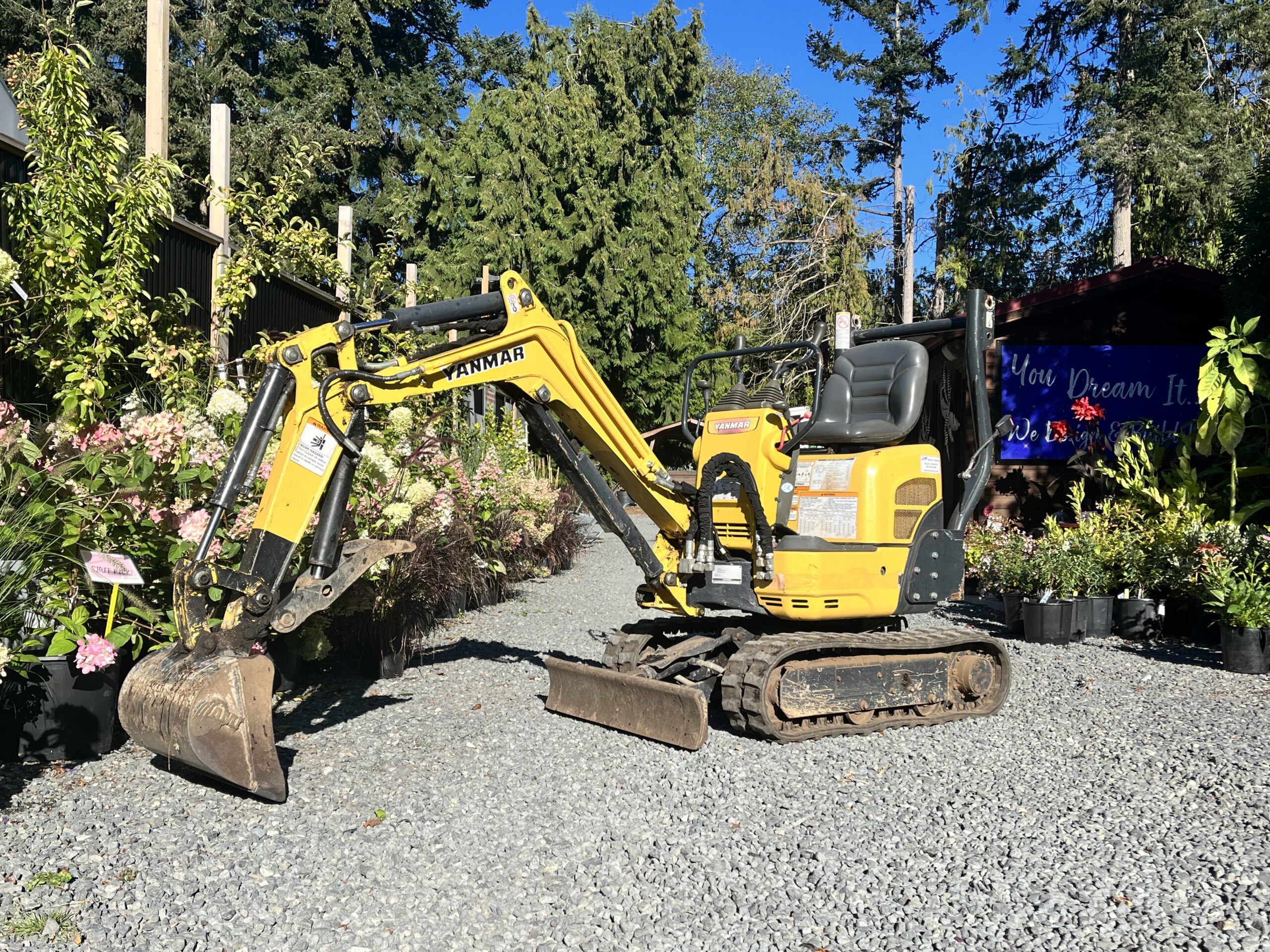 35 Sany, mini excavator