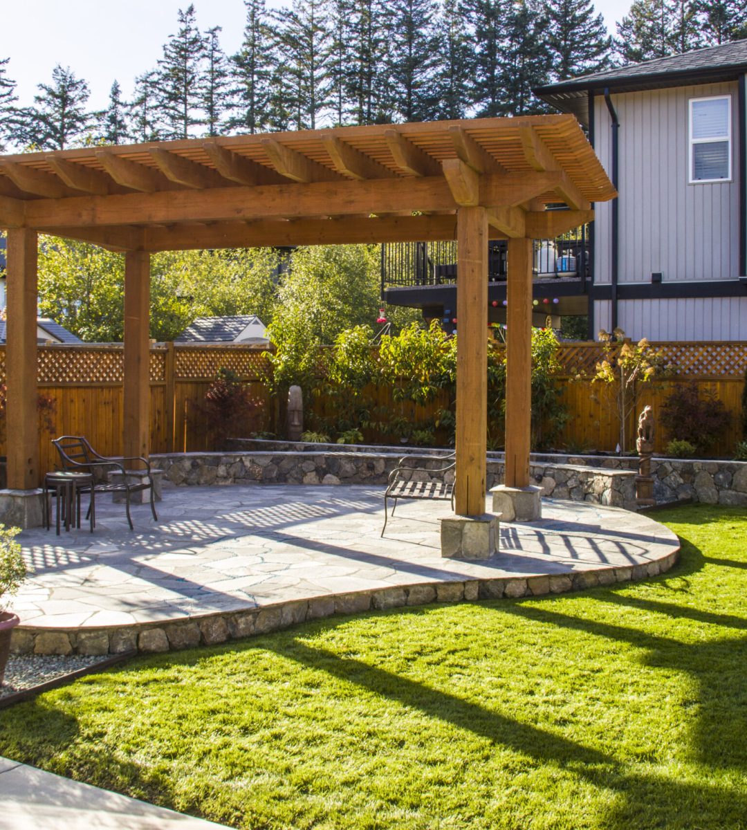 Pergola example project from Down to Earth Landscaping
